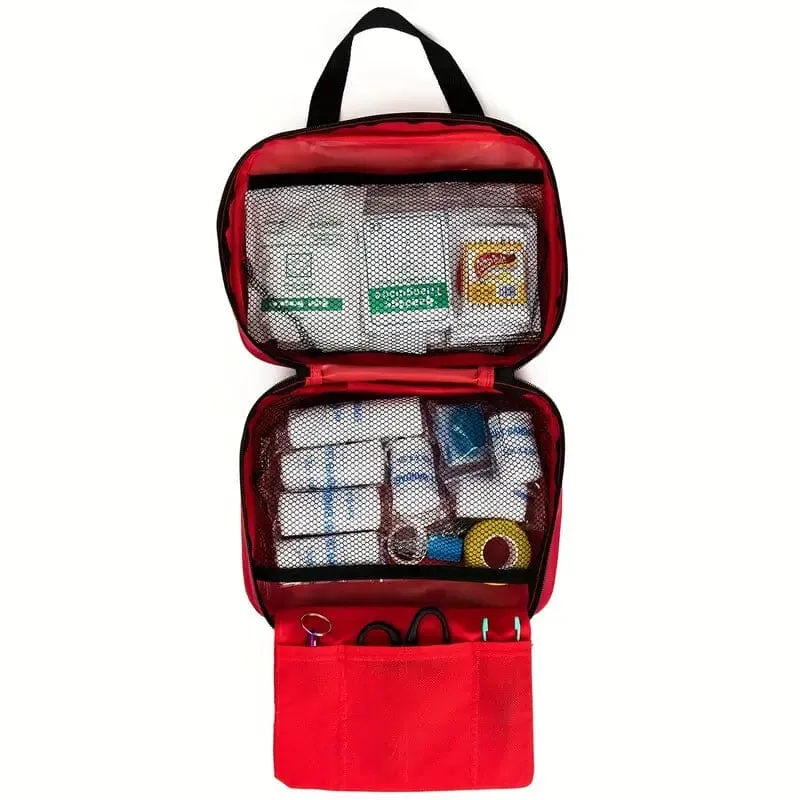 184-Piece: Multi-Purpose First Aid Kit