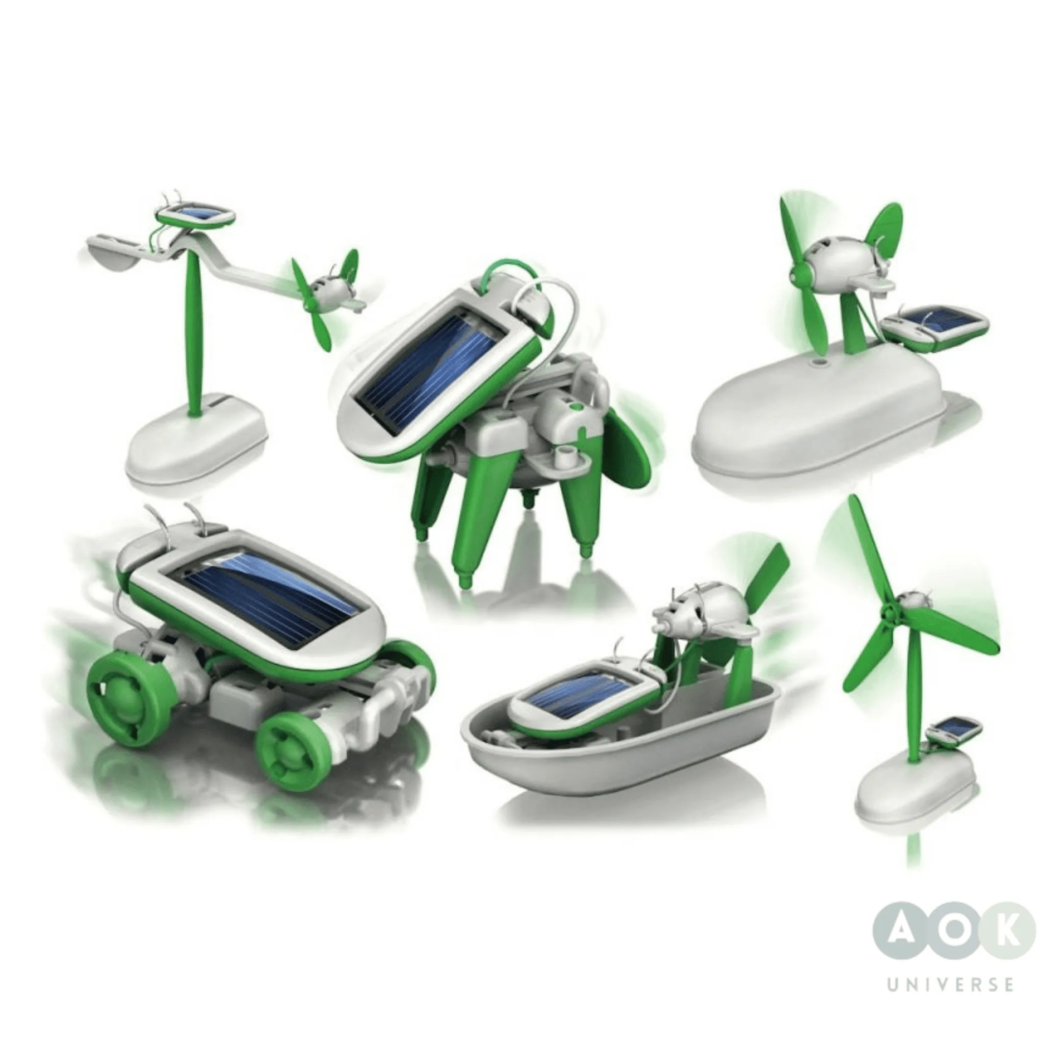 6-in-1 Solar Robot Kit - Educational Toy