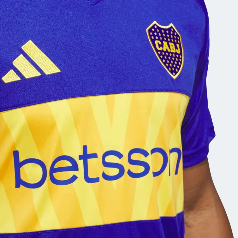 adidas CA Boca Juniors Men's Home Replica Jersey