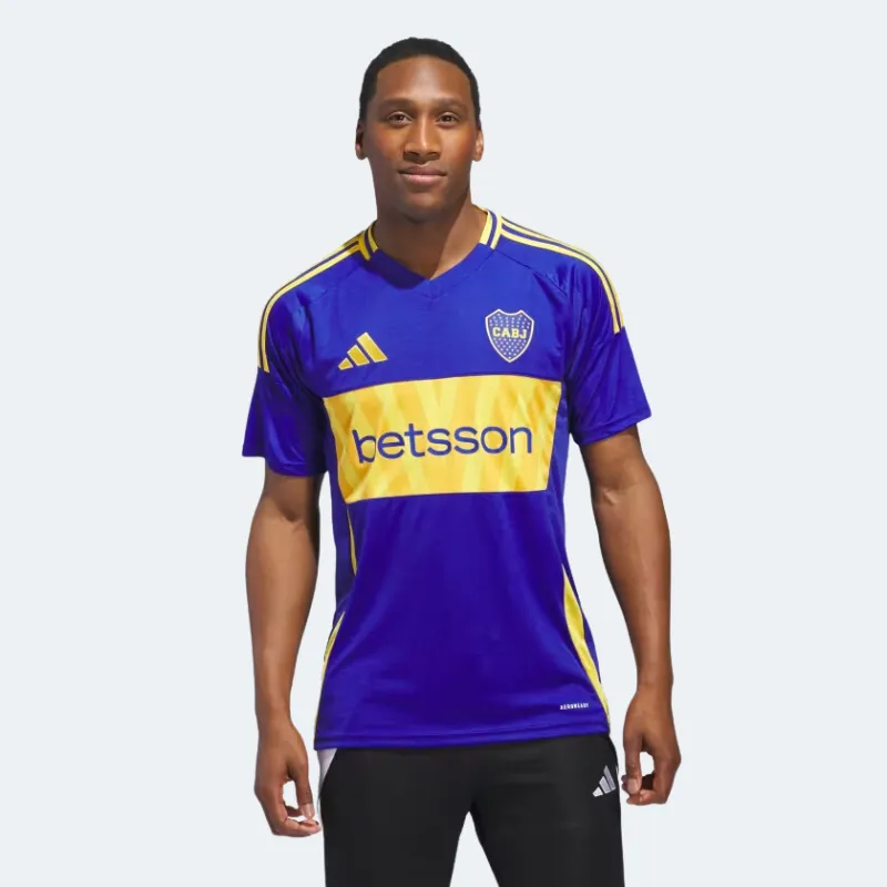 adidas CA Boca Juniors Men's Home Replica Jersey