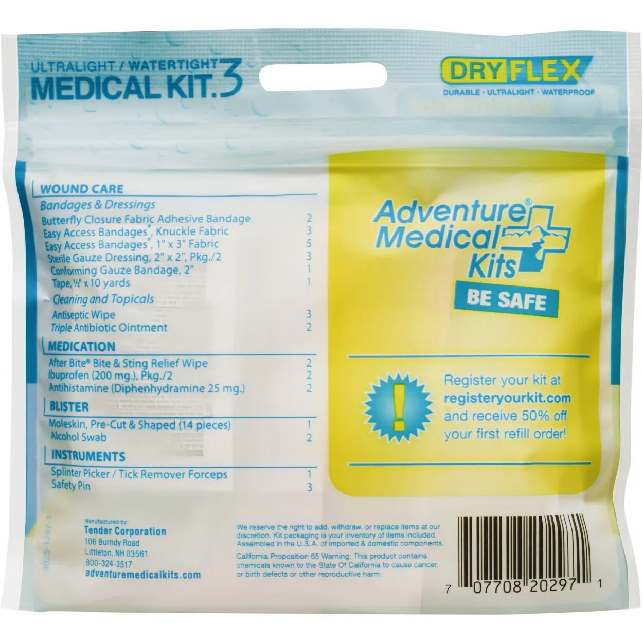 Adventure Medical Kits - Ultralight .3 First Aid Kit