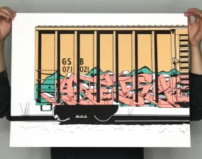 Aerub: Freight print