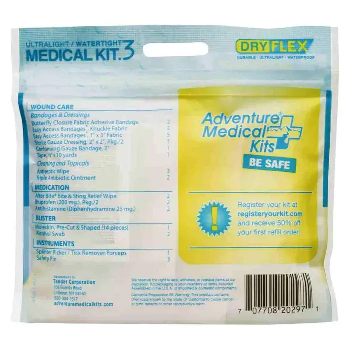 AMK - Ultralight & Watertight First Aid Kit .3