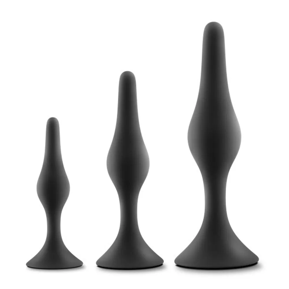 Anal Adventures Platinum - Silicone - Black