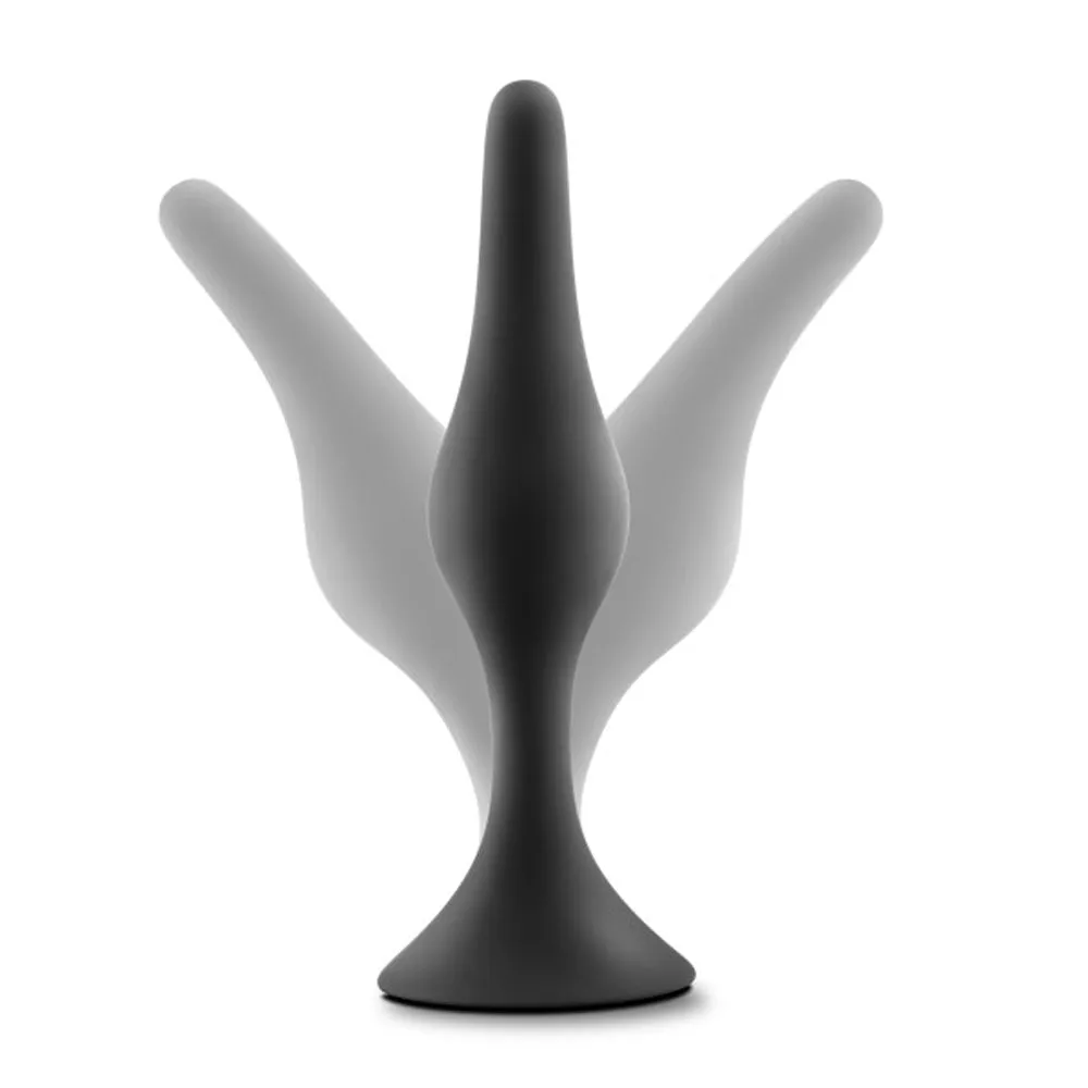 Anal Adventures Platinum - Silicone - Black