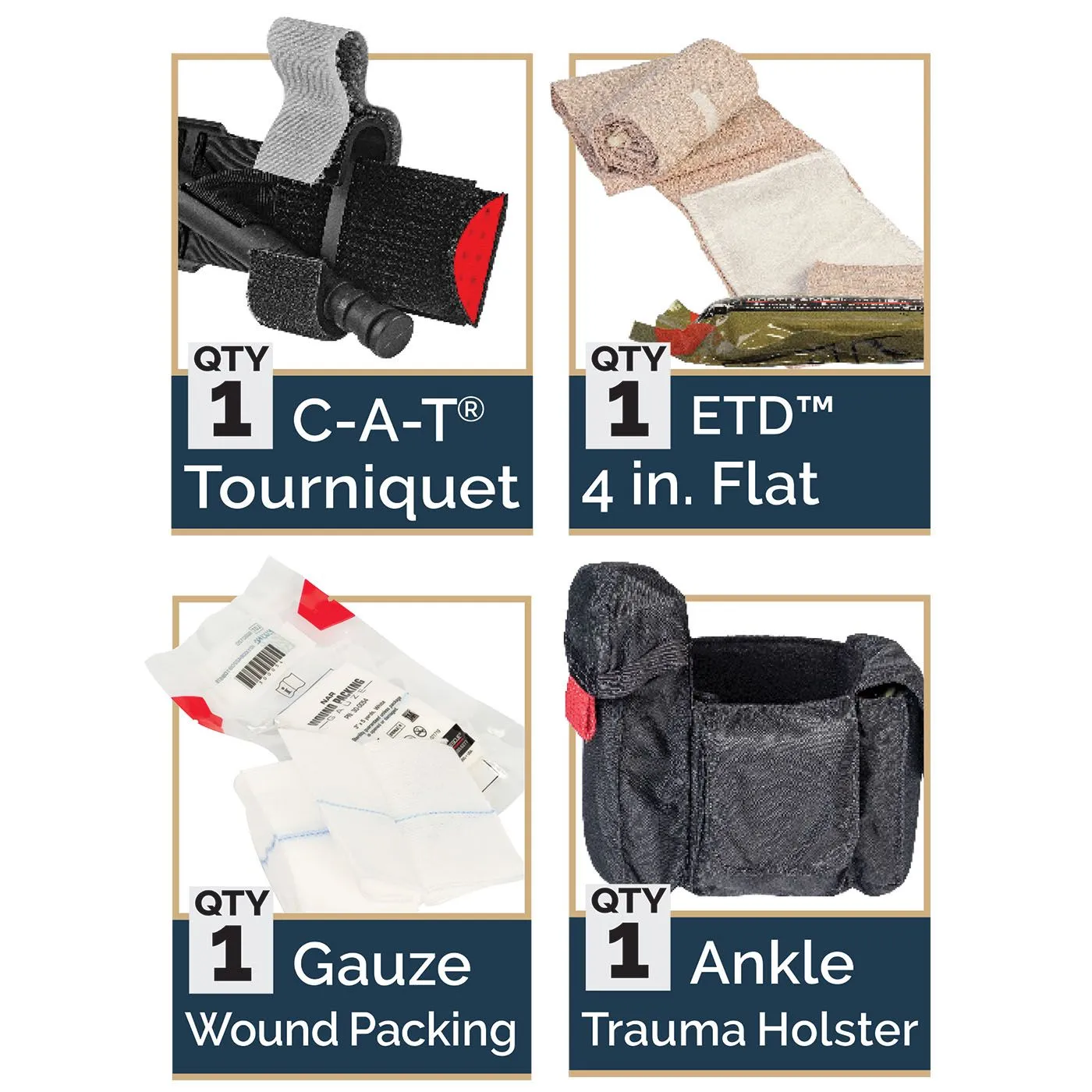 Ankle Trauma Holster and Kits (North American Rescue)