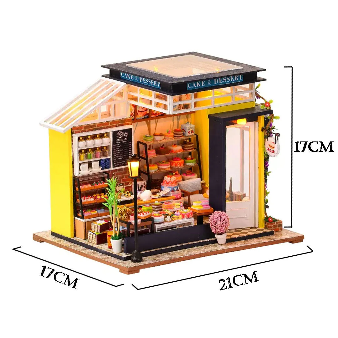 Bakery Art House DIY Wooden Miniature Dollhouse