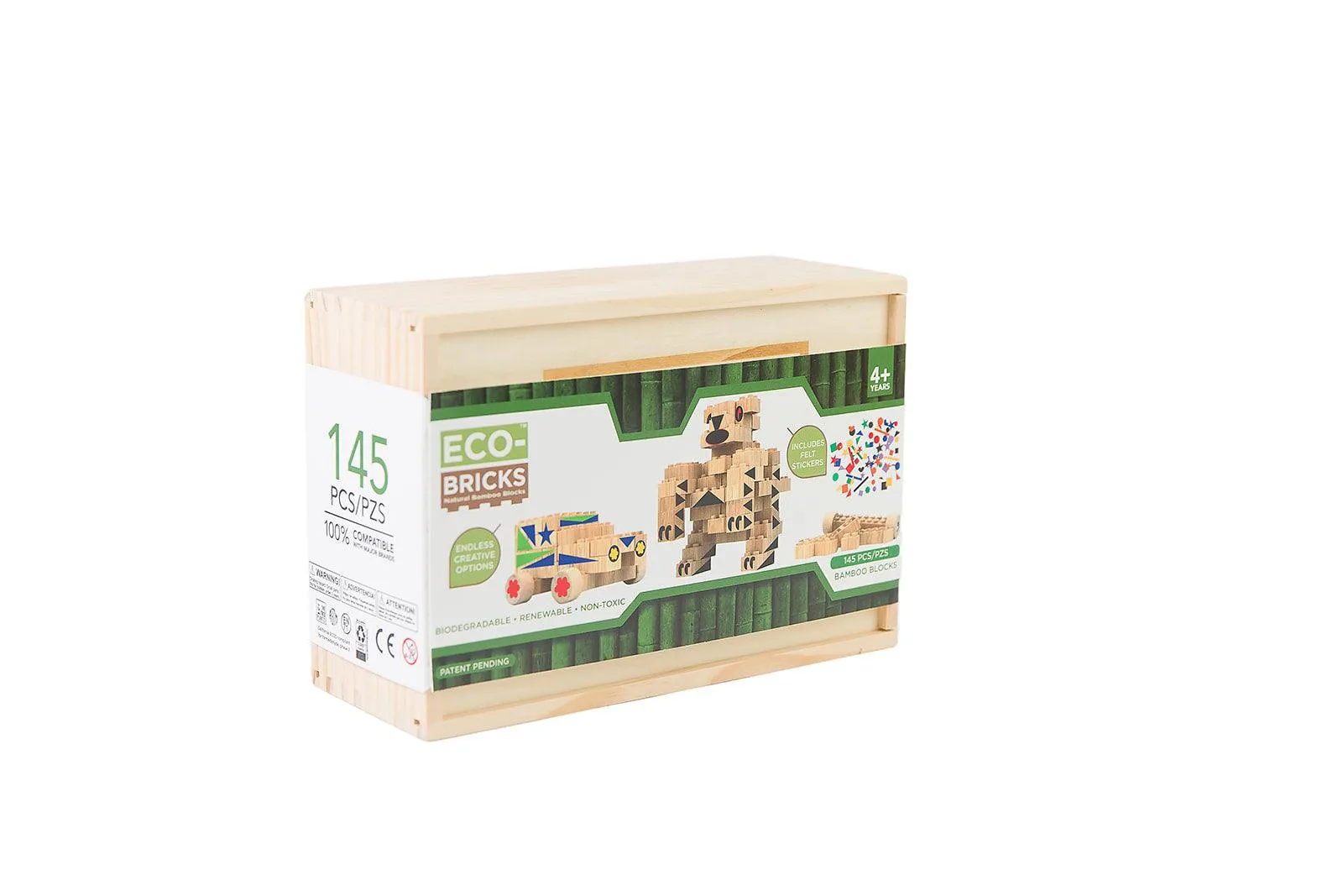 Bamboo Bricks 145pc