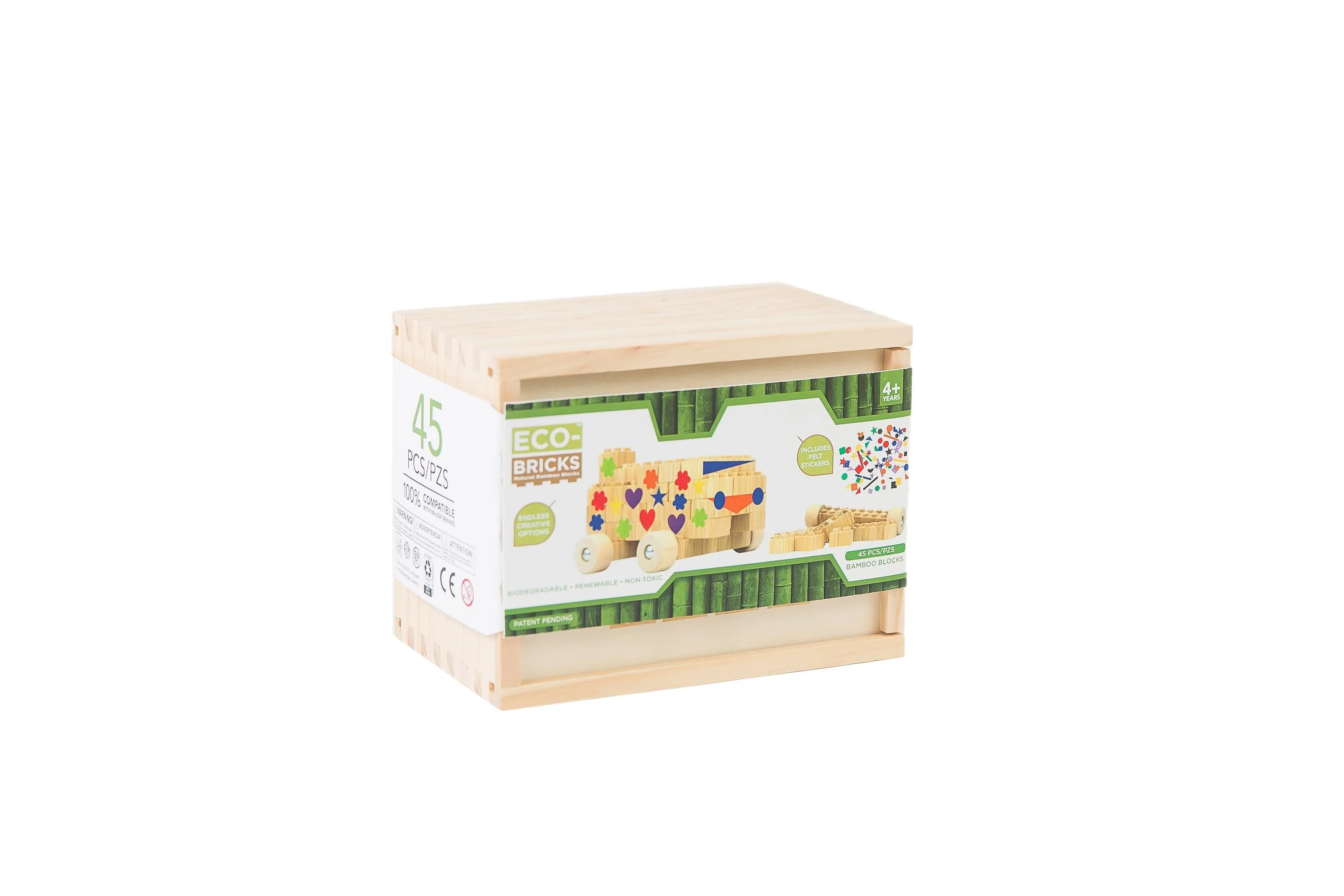 Bamboo Bricks 45pc