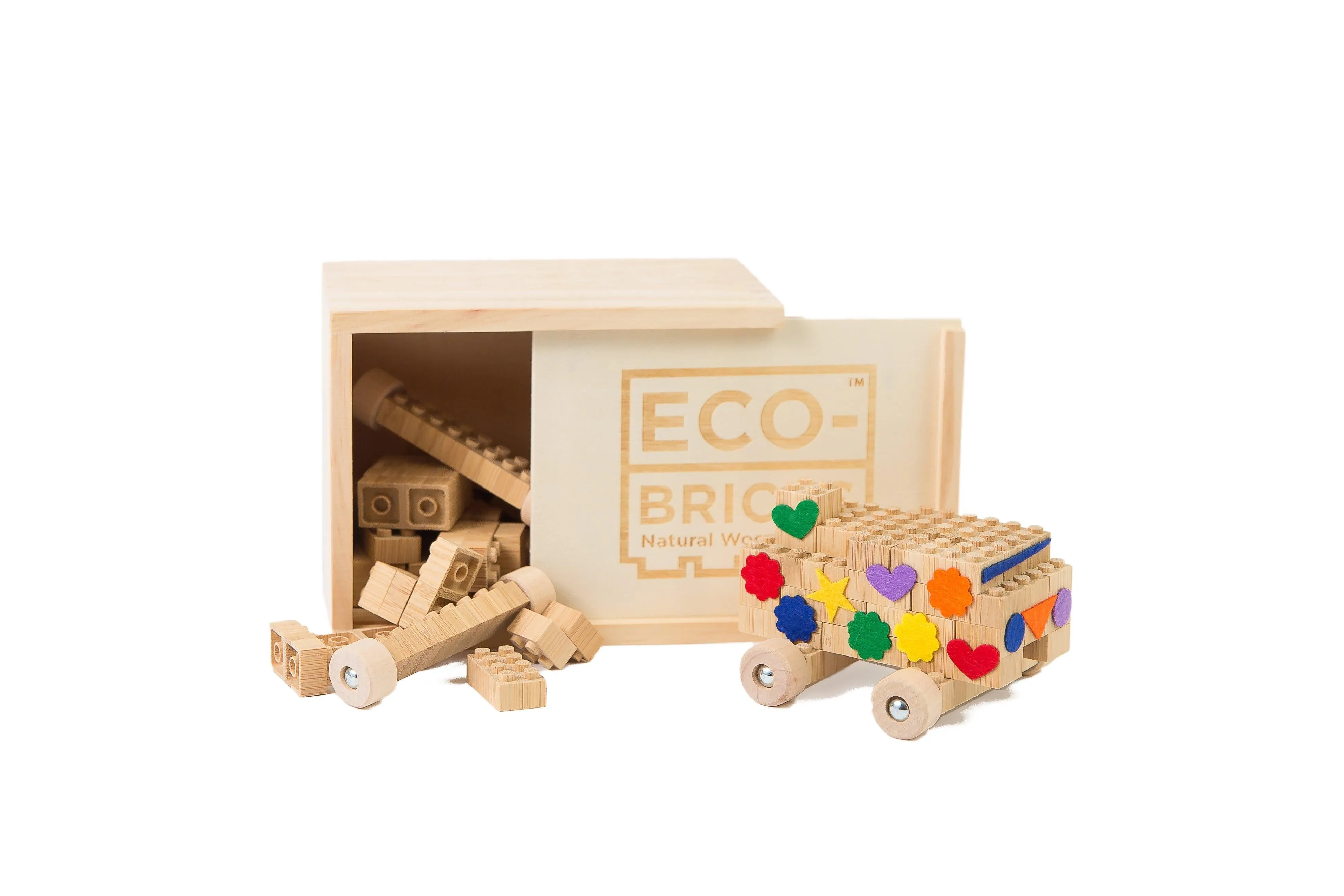 Bamboo Bricks 45pc