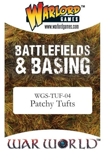 Battlefields & Basing Patchy Tufts - Warlord Games