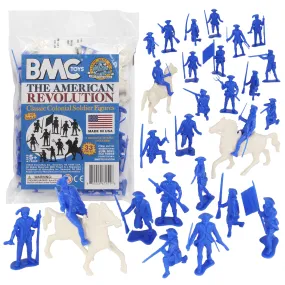 BMC Classic MPC Revolutionary War Colonial Soldiers - Plastic Army Men Figures