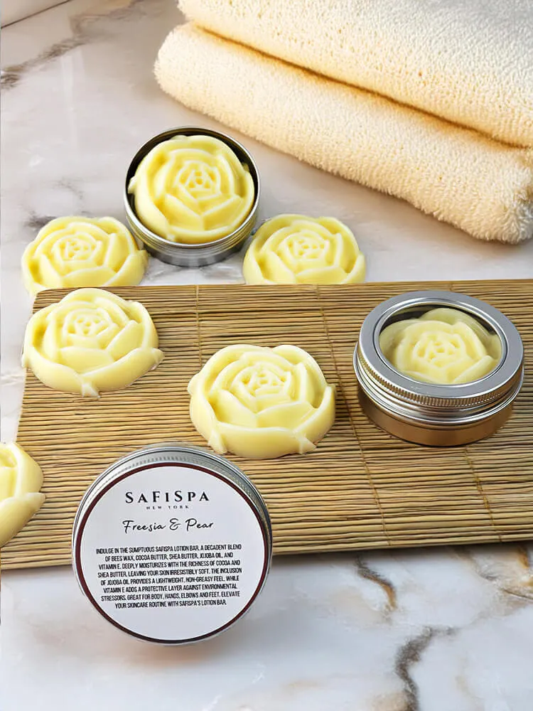 Body Lotion Bars - Natural Moisture & Nourishing Scents | SaFiSpa