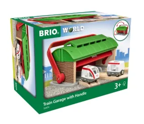 BRIO Destination Train Garage w Handle 3 pcs 33474