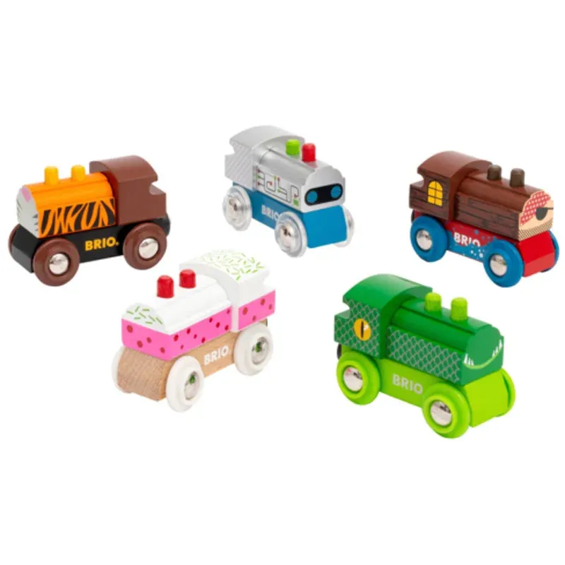 BRIO THEMED TRAINS ASST