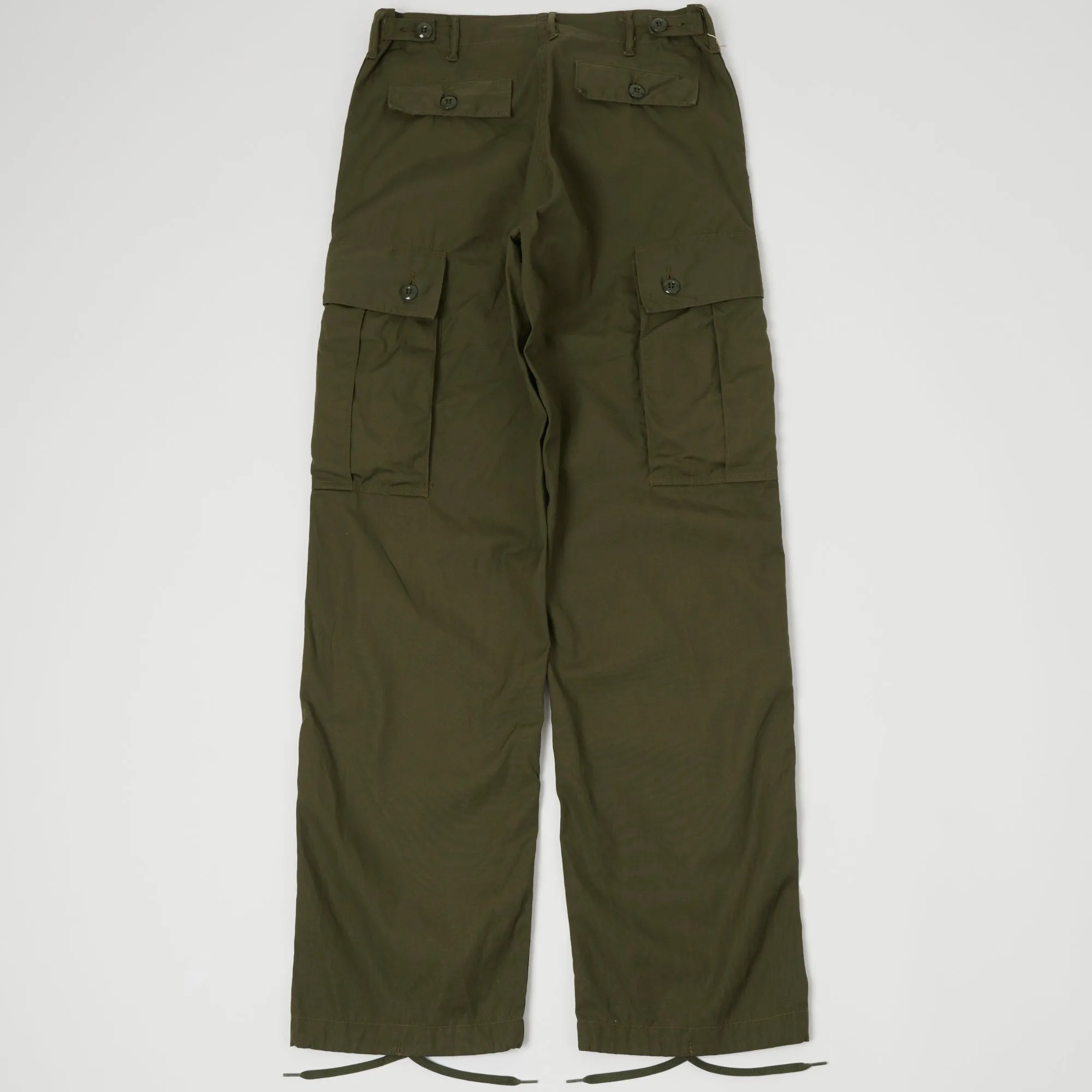 Buzz Rickson's Wind Resistant Poplin Trouser - Olive