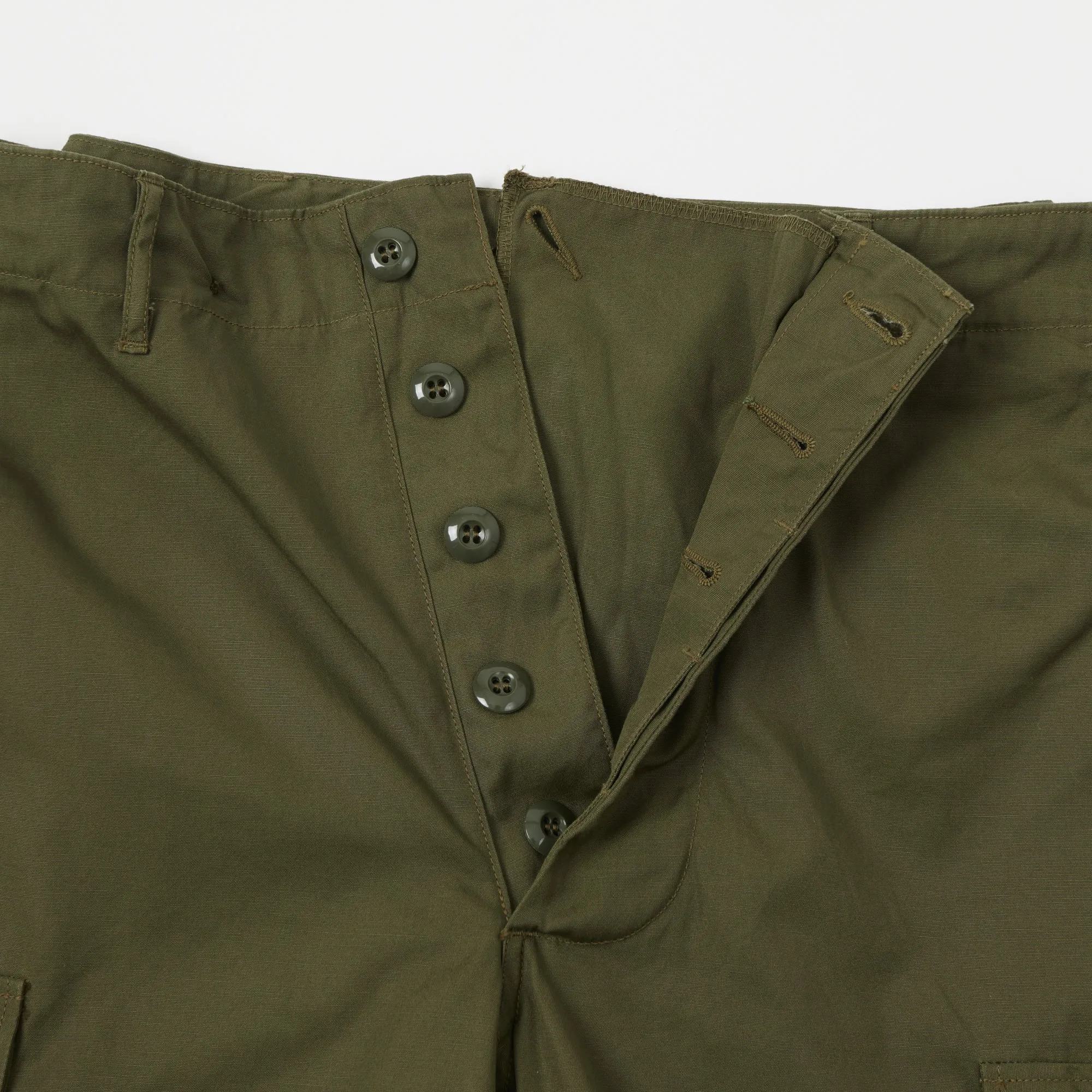 Buzz Rickson's Wind Resistant Poplin Trouser - Olive