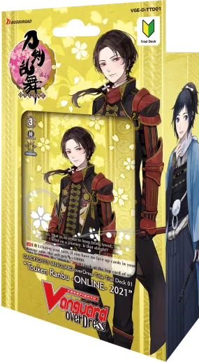 Cardfight!! Vanguard - OverDress - Touken Ranbu Online 2021 - Trial Deck