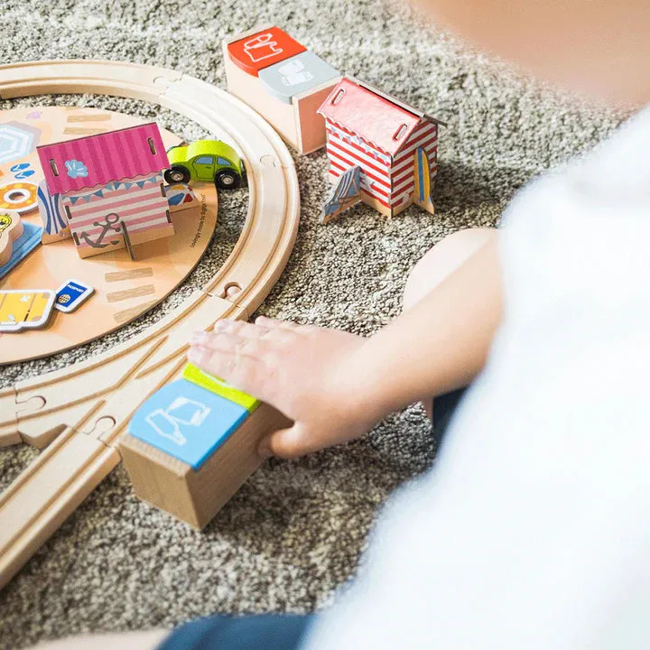 Coastal Clean up Wooden Train Set