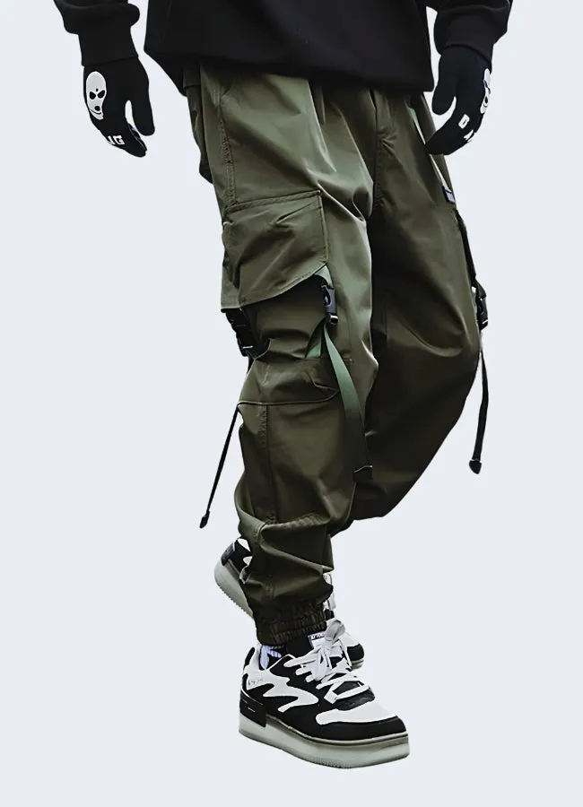 Dark Green Cargo Pants