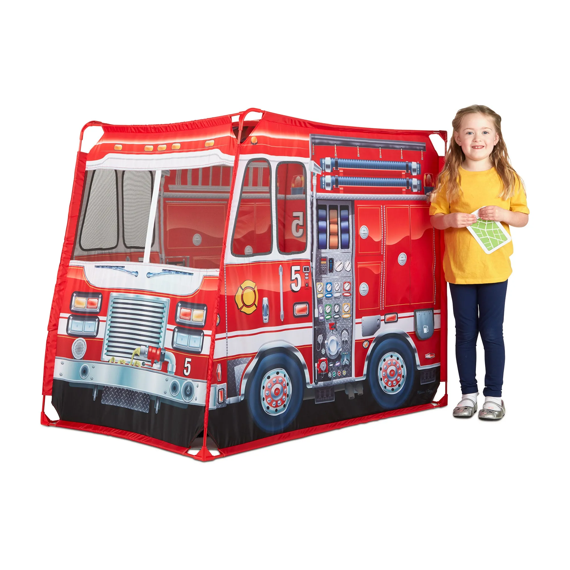 Fire Truck Play Tent