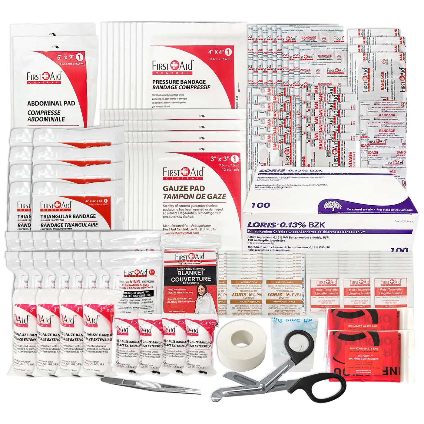 First Aid Kit Type 2 Basic, as per CSA Z1220-17 Standard - Large (51-100 Workers)