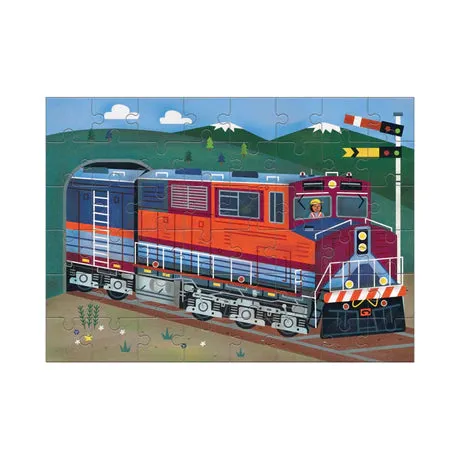 Freight Train 48 Piece Mini Puzzle