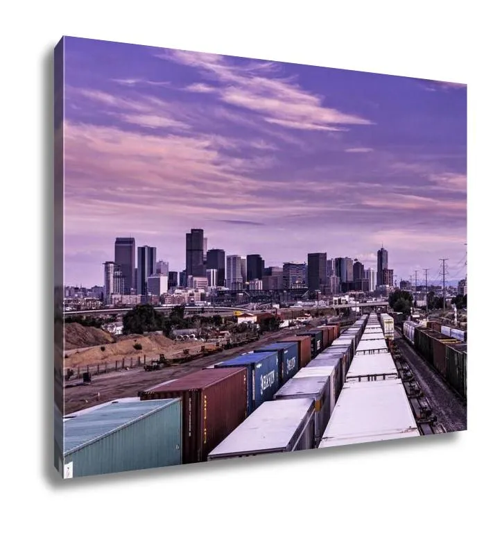 Gallery Wrapped Canvas, Denver Railways