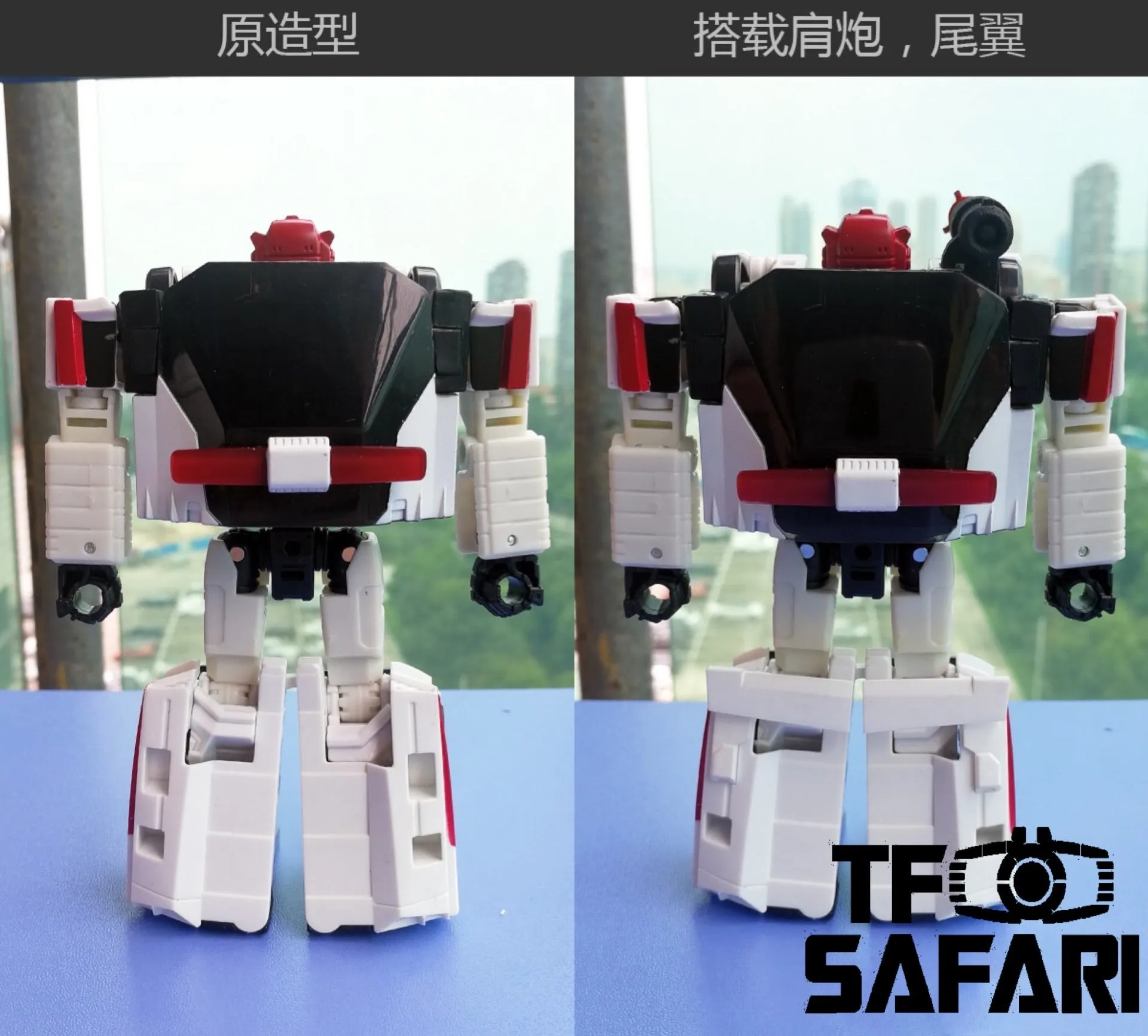 Go Better Studio GX-07 Spoilers Tail fins for WFC Siege Sideswipe / Red Alert / Alphastrike Upgrade Kit