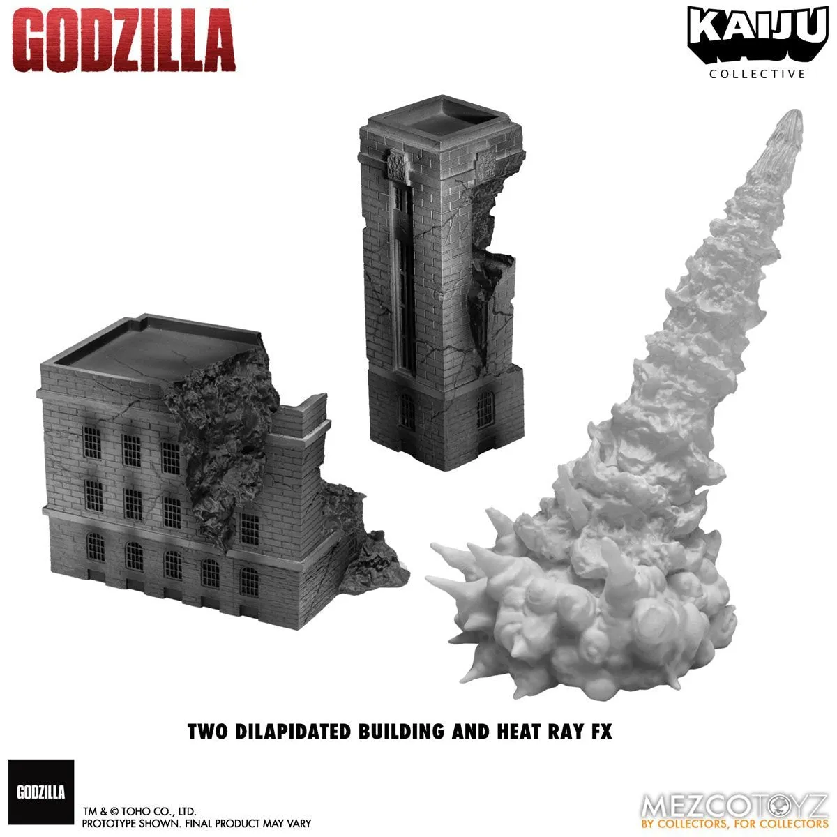 Godzilla (1954) Mezco Kaiju Collective Godzilla (Black & White)