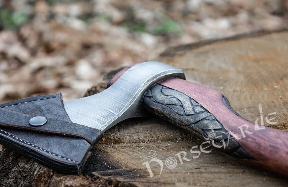 Handforged Nordic Axe 'Celtic Man'