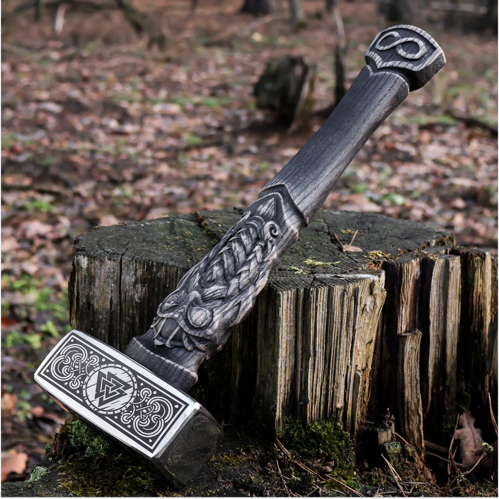 Handforged Nordic Hammer 'Odin'