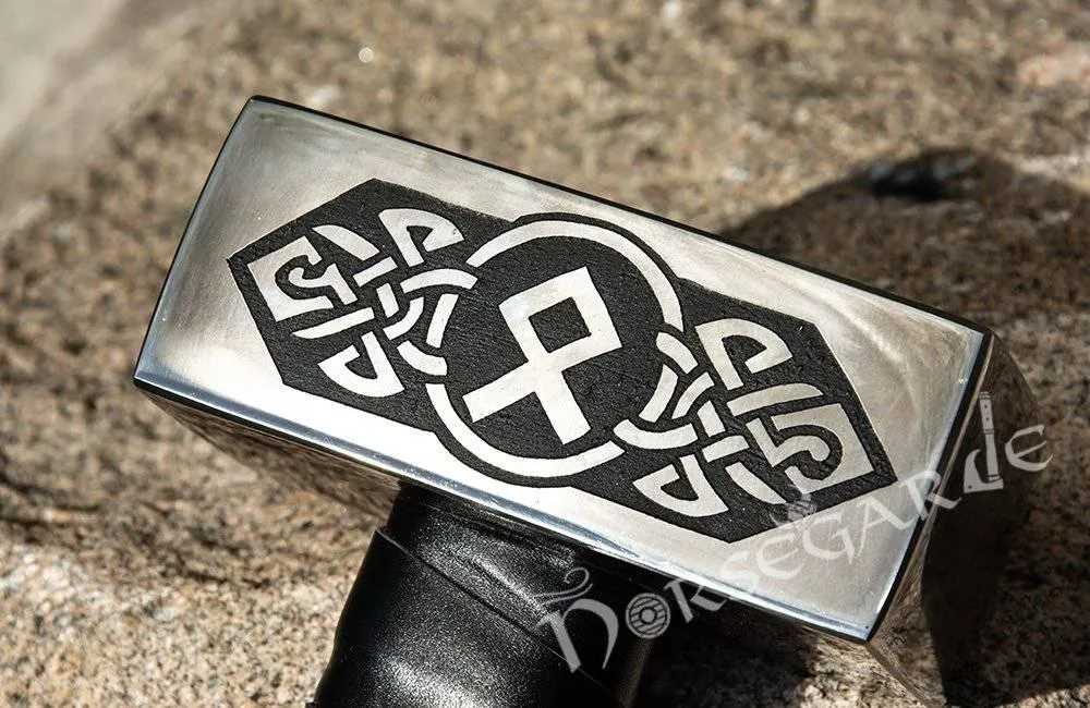 Handforged Nordic Hammer 'Othala'