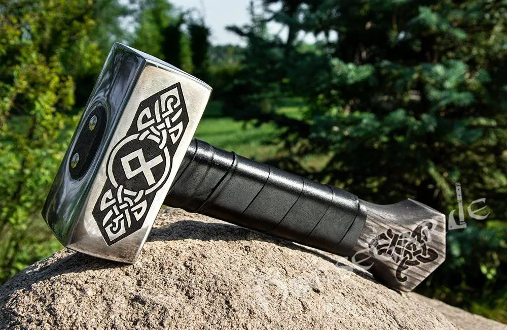 Handforged Nordic Hammer 'Othala'