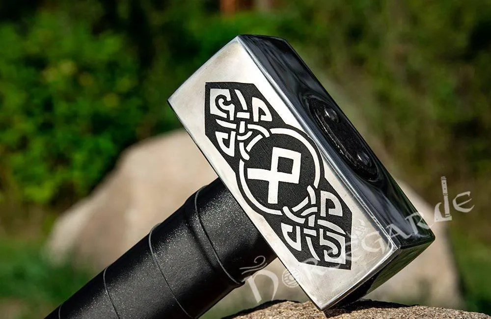 Handforged Nordic Hammer 'Othala'