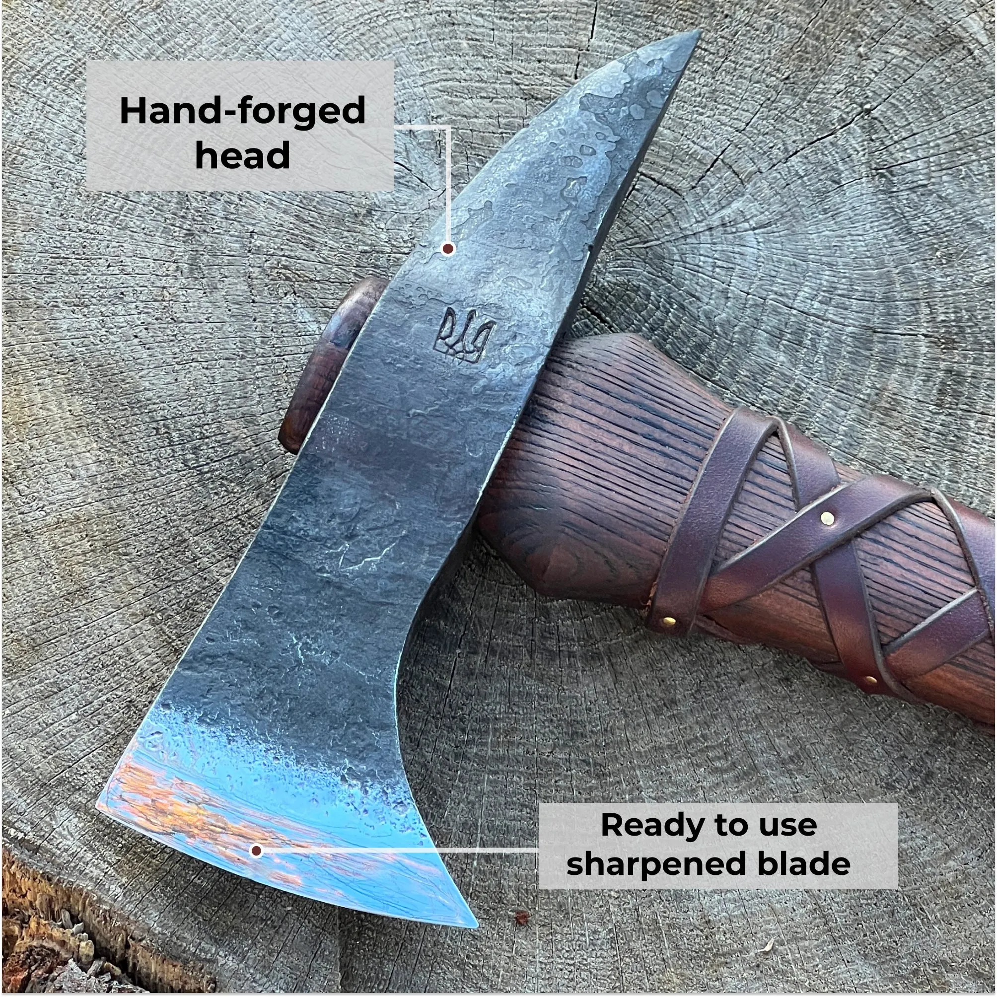 Handforged Throwing Axe 'Icebreaker'