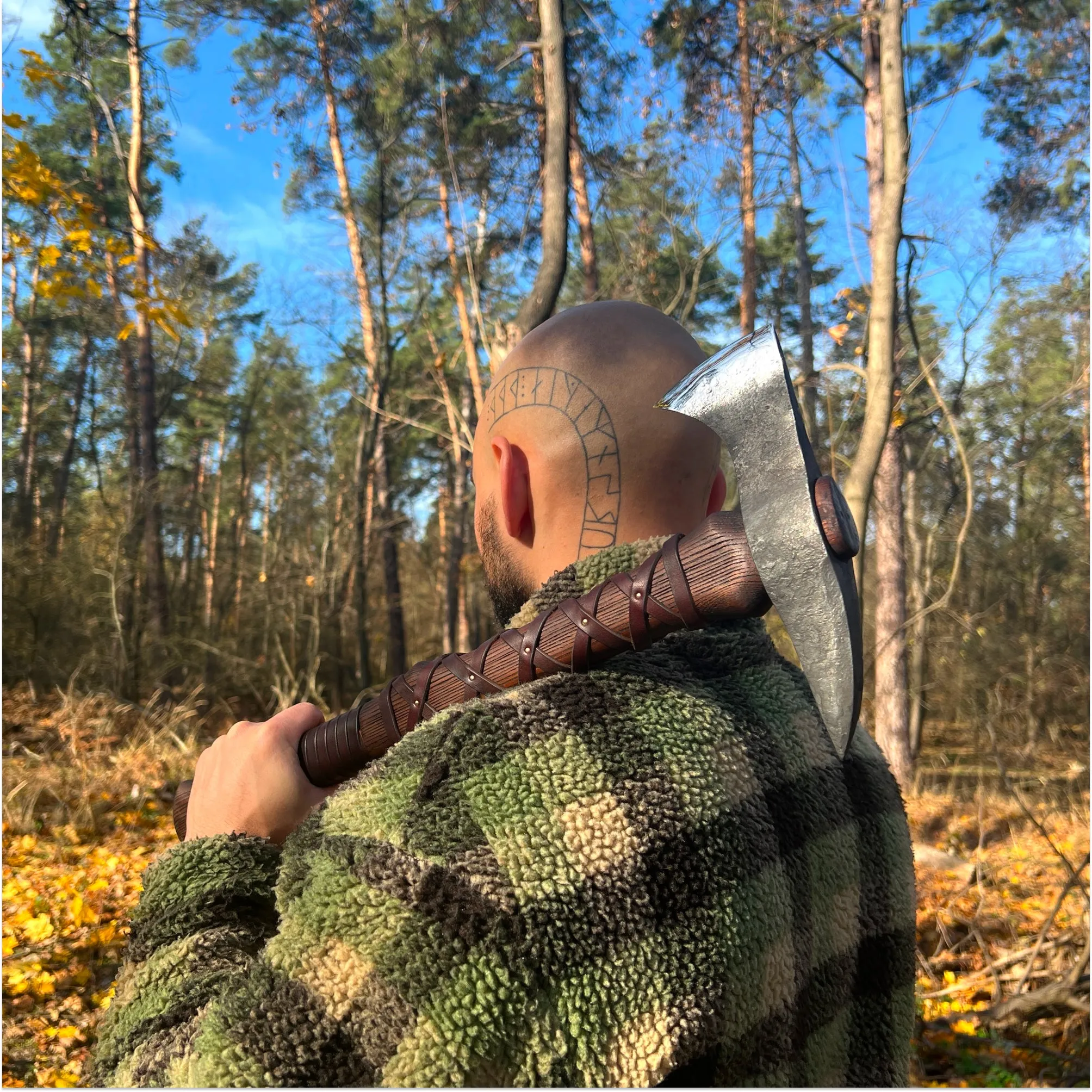 Handforged Throwing Axe 'Icebreaker'