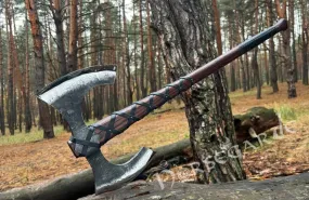 Handforged Two-Handed Axe 'Last Word'