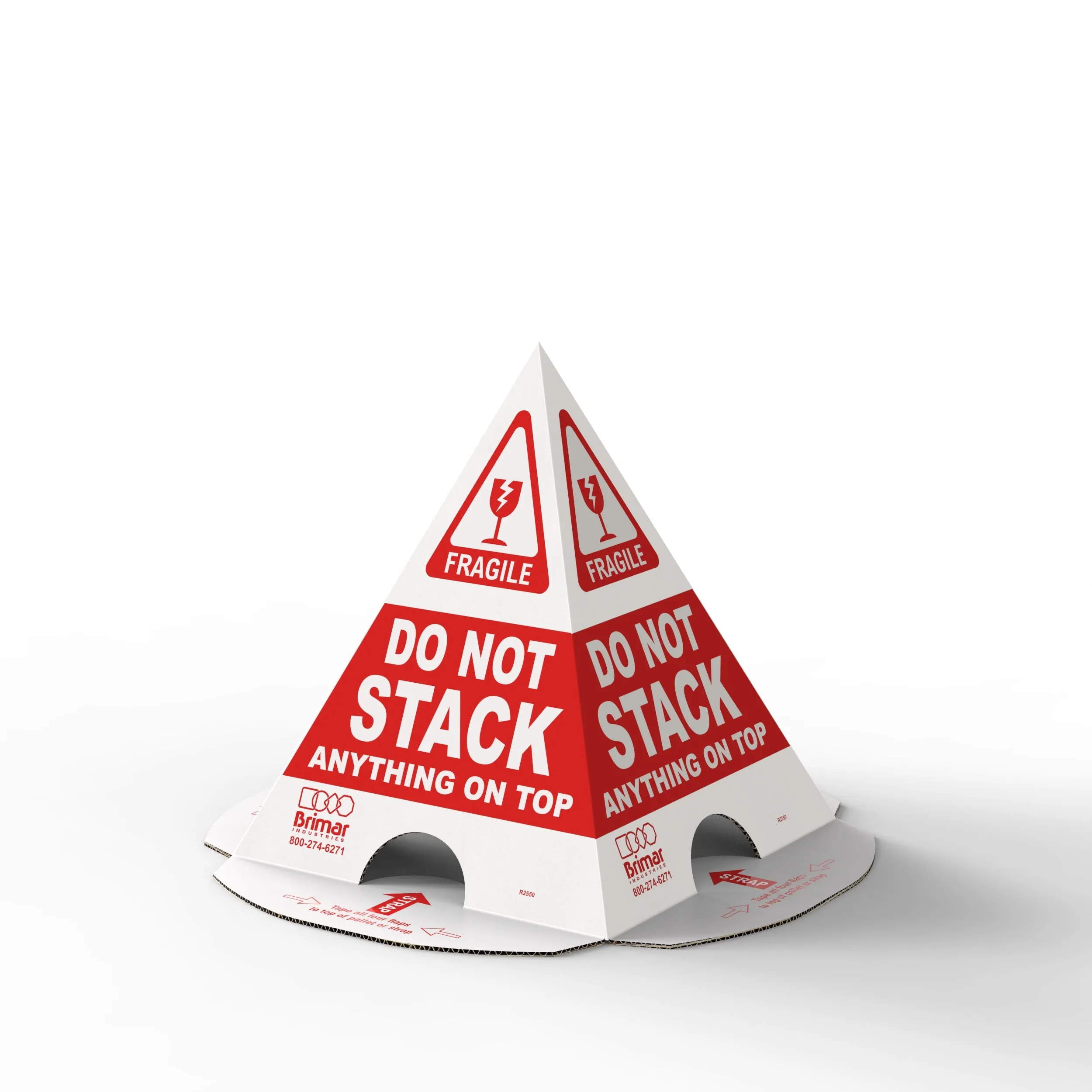 No Stack Pallet Cones, 1 Case / 50 EA.