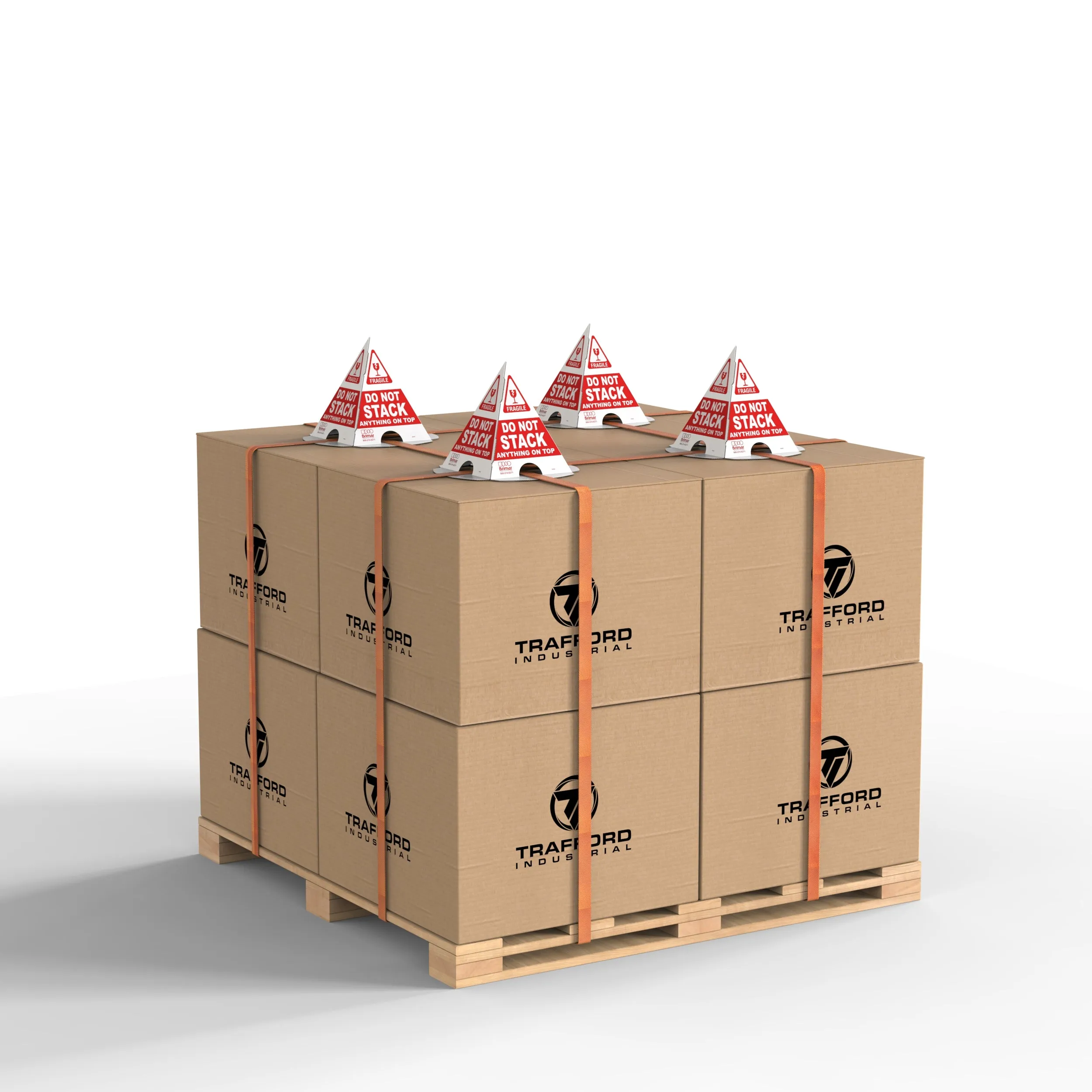 No Stack Pallet Cones, 1 Case / 50 EA.