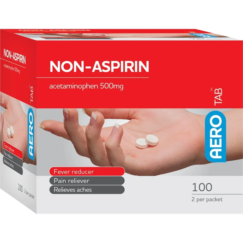 Non-Aspirin Tablets - First Aid Kit Refills