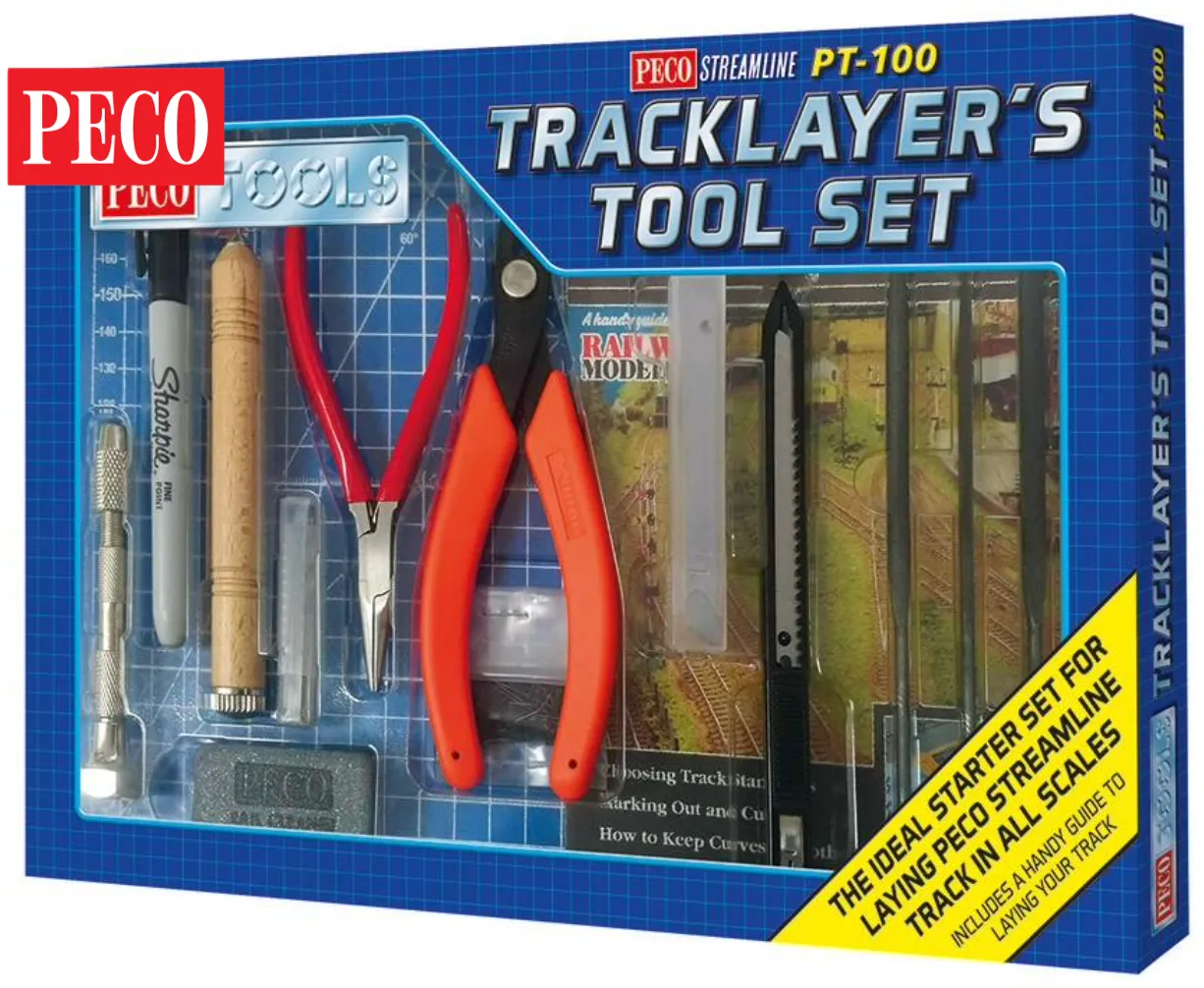 Peco PT-100 Tracklayer's Tool Set