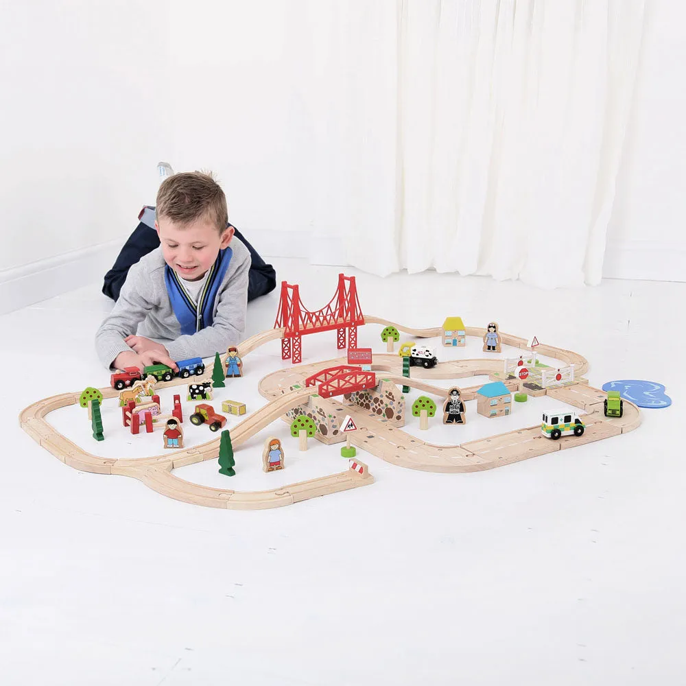 Road & Rail Train Set