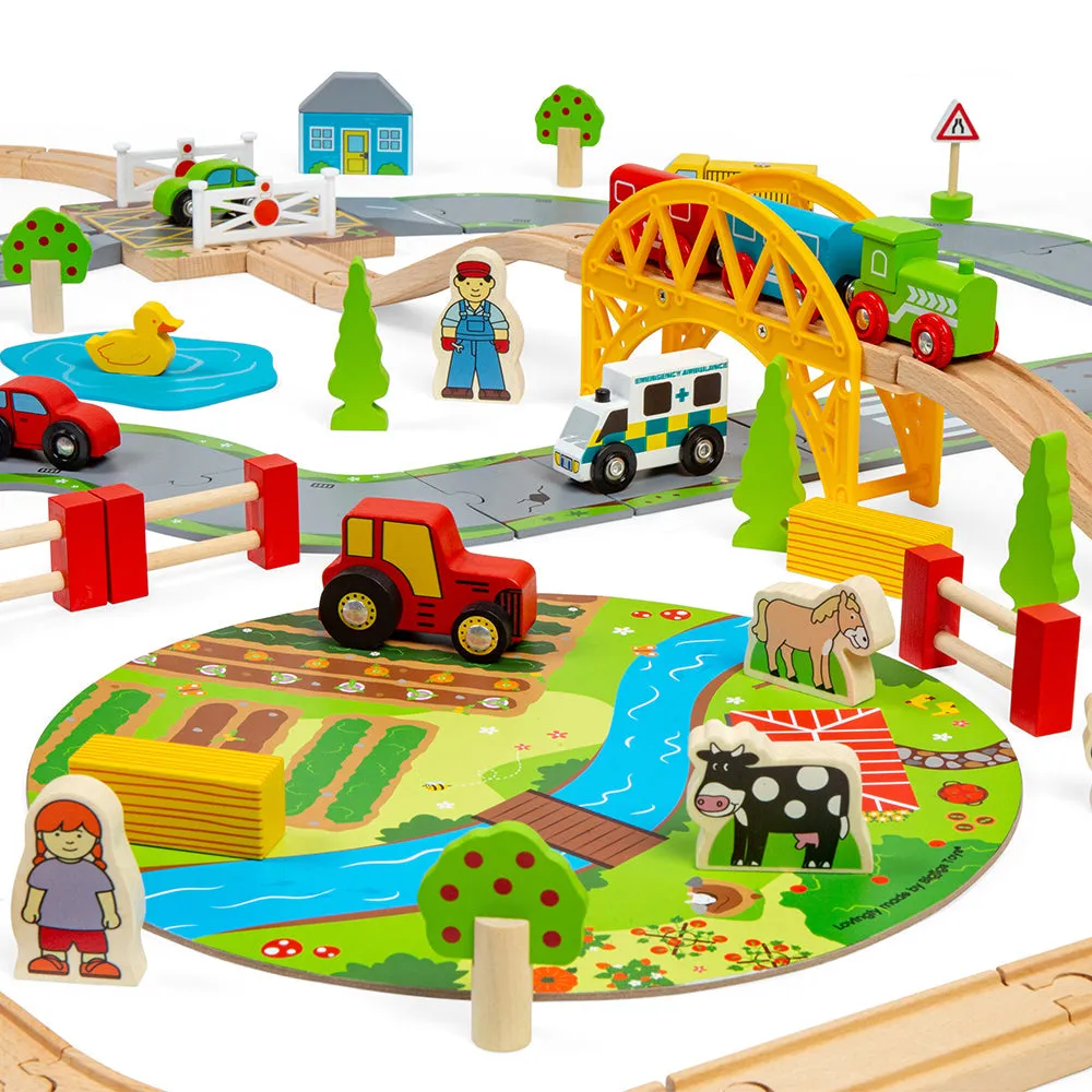 Road & Rail Train Set