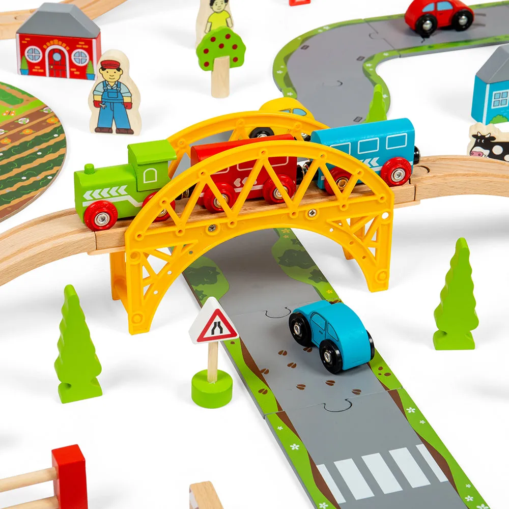 Road & Rail Train Set