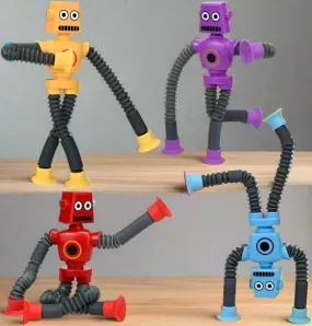 Robot Tube Toy for Kids-1 piece(Random design will be send)