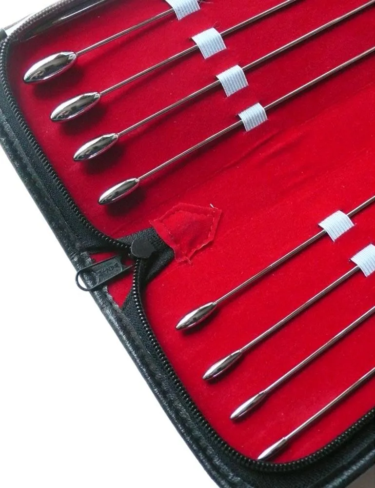 Rosebud Urethral Sounds Kit, 8 Piece