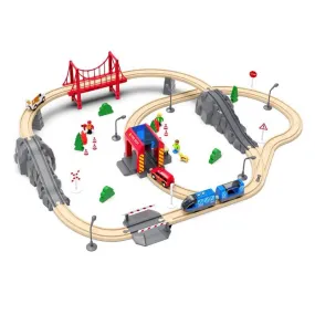 Totlogics® Wooden Train Set