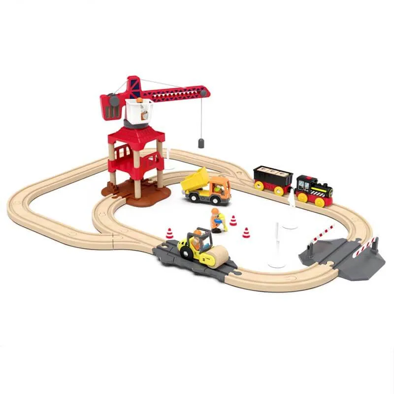 Totlogics® Wooden Train Set