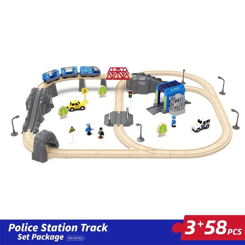 Totlogics® Wooden Train Set